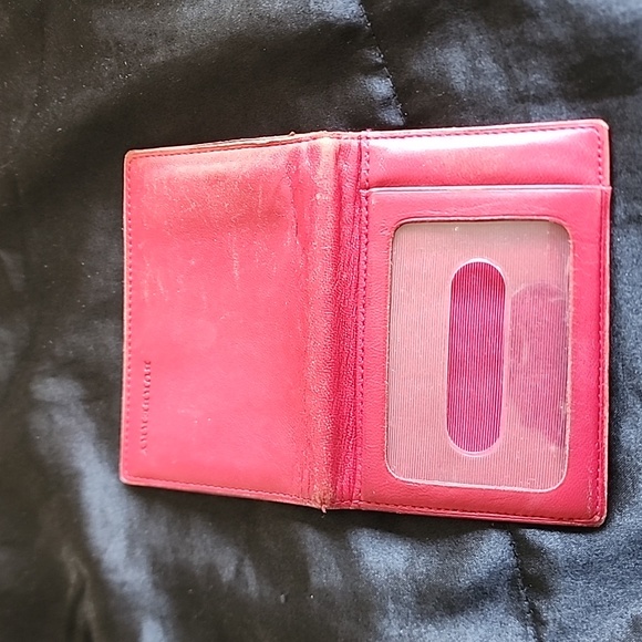 Burberry Leather Card Wallet Red - Picture 6 of 13